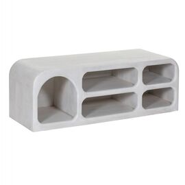 ΕΠΙΠΛΟ ΤΗΛΕΟΡΑΣΗΣ HANDYR HM9704 ΜΑΣΙΦ ΞΥΛΟ MANGO ΣΕ ΛΕΥΚΟ 130x40x45Yεκ. - ΕΠΙΠΛΑ ΤΗΛΕΟΡΑΣΗΣ στο Milonadakis.gr