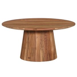 ΤΡΑΠΕΖΙ ΣΑΛΟΝΙΟΥ ΣΤΡΟΓΓΥΛΟ GROOT HM9697 ΜΑΣΙΦ ΑΚΑΚΙΑ ΦΥΣΙΚΟ ΧΡΩΜΑ Φ80x48Υεκ. - ΤΡΑΠΕΖΑΚΙΑ ΣΑΛΟΝΙΟΥ στο Milonadakis.gr