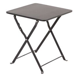 ALMA 40X40X45εκ. ΜΑΥΡΟ ΤΡΑΠΕΖΙ ΜΕΤΑΛΛΙΚΟ ΠΤΥΣ/ΝΟ - ΤΡΑΠΕΖΙΑ ΕΞ. ΧΩΡΟΥ στο Milonadakis.gr