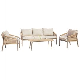 ΣΑΛΟΝΙ ΕΞΩΤ.ΧΩΡΟΥ 4ΤΜΧ MAERLY HM6056.04 ΑΛΟΥΜΙΝΙΟ ΣΑΜΠΑΝΙ-ΣΥΝΘ.ΣΧΟΙΝΙ-ΜΠΕΖ ΜΑΞΙΛΑΡΙΑ - ΣΕΤ ΣΑΛΟΝΙΑ στο Milonadakis.gr