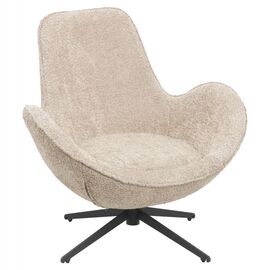 ΠΟΛΥΘΡΟΝΑ ΠΕΡΙΣΤΡΕΦΟΜΕΝΗ BRYNN HM9594.07 ΜΠΕΖ ΜΠΟΥΚΛΕ-ΜΑΥΡΗ ΜΕΤΑΛ. ΒΑΣΗ 86x76x87Υεκ - ΚΑΡΕΚΛΕΣ - ΠΟΛΥΘΡΟΝΕΣ ΕΣ. στο Milonadakis.gr