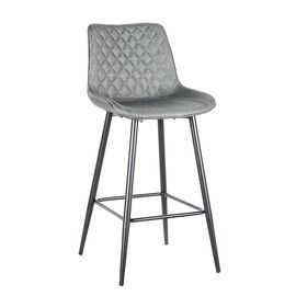 ALESIA GREY ΥΦΑΣΜΑ 73εκ. ΣΚΑΜΠΟ ΜΕΤΑΛΛΙΚΟ 50X51X73-104εκ. - ΣΚΑΜΠΟ ΜΠΑΡ στο Milonadakis.gr