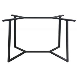 BISTRO ΜΕΣΑΙΟΥ ΥΨΟΥΣ 110X60X93εκ. ΒΑΣΗ ΜΕΤΑΛΛΙΚΗ ΜΕ ΡΕΓ/ΡΟΥΣ ΜΑΥΡΗ - ΒΑΣΕΙΣ ΤΡΑΠΕΖΙΩΝ στο Milonadakis.gr