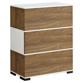 ΠΑΠΟΥΤΣΟΘΗΚΗ 3ΘΕΣΕΩΝ MIRABELL HM8938.11 ΜΕΛΑΜΙΝΗ ΣΕ ΚΑΡΥΔΙ-ΛΕΥΚΟ 90Χ30Χ93Yεκ. - ΝΤΟΥΛΑΠΙΑ - ΠΑΠΟΥΤΣΟΘΗΚΕΣ στο Milonadakis.gr