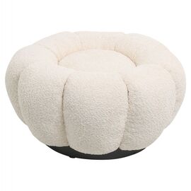 ΣΚΑΜΠΟ ΣΤΡΟΓΓΥΛΟ KRIPP HM9602.06 ΕΚΡΟΥ ΜΠΟΥΚΛΕ-ΜΑΥΡΗ ΜΕΤΑΛΛΙΚΗ ΒΑΣΗ Φ60x31Υεκ. - ΠΟΥΦ - ΣΚΑΜΠΟ - ΜΠΑΟΥΛΟ στο Milonadakis.gr