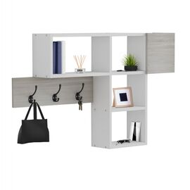 ΚΡΕΜΑΣΤΡΑ ΕΙΣΟΔΟΥ ΜΕ ΡΑΦΙΑ HARLAN HM8973.12 ΜΕΛΑΜΙΝΗ ΣΕ SONAMA-ΛΕΥΚΟ 99,5x15x61Υεκ. - ΕΠΙΠΛΑ ΕΙΣΟΔΟΥ στο Milonadakis.gr