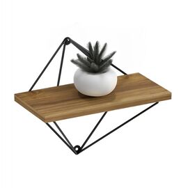 ΣΕΤ ΡΑΦΙΑ ΤΟΙΧΟΥ ZANNARD HM8929.11 ΜΕΤΑΛΛΟ ΜΑΥΡΟ-ΜΕΛΑΜΙΝΗ ΦΥΣΙΚΟ 30x14x30Υ εκ. - ΡΑΦΙΑ ΤΟΙΧΟΥ στο Milonadakis.gr