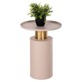 ΒΟΗΘΗΤΙΚΟ ΤΡΑΠΕΖΑΚΙ PUNJAB HM4239.03 ΜΕΤΑΛΛΟ ΣΕ ΕΚΡΟΥ-ΧΡΥΣΟΧΑΛΚΙΝΟ Φ36x47Υεκ. - ΒΟΗΘΗΤΙΚΑ ΤΡΑΠΕΖΑΚΙΑ στο Milonadakis.gr