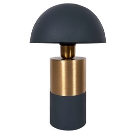 ΕΠΙΤΡΑΠΕΖΙΟ ΦΩΤΙΣΤΙΚΟ PUNE HM4245.05 ΜΕΤΑΛΛΟ ΣΕ ΜΠΛΕ ΑΝΘΡΑΚΙ-ΧΡΥΣΟ Φ20,5x32,5Υεκ. - ΕΠΙΤΡΑΠΕΖΙΑ ΦΩΤΙΣΤΙΚΑ στο Milonadakis.gr