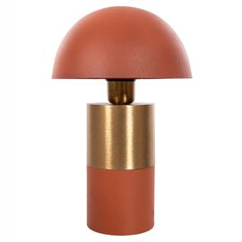 ΕΠΙΤΡΑΠΕΖΙΟ ΦΩΤΙΣΤΙΚΟ PUNE HM4245.08 ΜΕΤΑΛΛΟ ΣΕ ΠΟΡΤΟΚΑΛΙ-ΧΡΥΣΟ Φ20,5x32,5Υεκ. - ΕΠΙΤΡΑΠΕΖΙΑ ΦΩΤΙΣΤΙΚΑ στο Milonadakis.gr