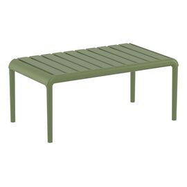PARIS OLIVE GREEN ΤΡΑΠΕΖΙ 90X50X40εκ. ΠΟΛ/ΝΙΟΥ - ΤΡΑΠΕΖΙΑ ΕΞ. ΧΩΡΟΥ στο Milonadakis.gr