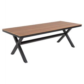 ΤΡΑΠΕΖΙ ΑΛΟΥΜΙΝΙΟΥ ΟΡΘΟΓΩΝΙΟ TAWNEE HM6039.01 ΑΝΘΡΑΚΙ-POLYWOOD ΦΥΣΙΚΟ 219,5x89,5x73Υ - ΤΡΑΠΕΖΙΑ ΕΞ. ΧΩΡΟΥ στο Milonadakis.gr