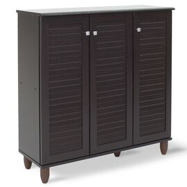 Παπουτσοθήκη-ντουλάπι SANTO pakoworld 16 ζεύγων χρώμα wenge 89,5x34,5x91,5εκ - ΝΤΟΥΛΑΠΙΑ - ΠΑΠΟΥΤΣΟΘΗΚΕΣ στο Milonadakis.gr