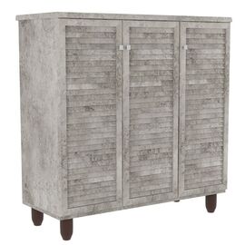 Παπουτσοθήκη-ντουλάπι SANTO pakoworld 16  ζεύγων χρώμα antique ανθρακί 89.5x34.5x91.5εκ - ΝΤΟΥΛΑΠΙΑ - ΠΑΠΟΥΤΣΟΘΗΚΕΣ στο Milonadakis.gr