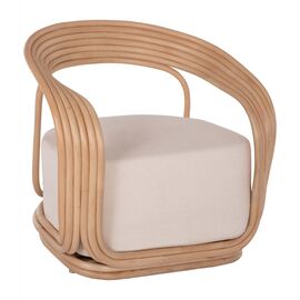 ΠΟΛΥΘΡΟΝΑ DUCHESS ΑΠΟ RATTAN ΦΥΣΙΚΟ-ΕΚΡΟΥ ΜΑΞΙΛΑΡΙ HM9478 81x59x70Y εκ. - ΚΑΡΕΚΛΕΣ - ΠΟΛΥΘΡΟΝΕΣ ΕΣ. στο Milonadakis.gr