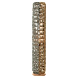 ΦΩΤΙΣΤΙΚΟ ΔΑΠΕΔΟΥ HM4356 ΜΕΤΑΛΛΟ-PAPER ROPE ΣΕ ΜΠΕΖ-ΦΥΣΤΙΚΙ Φ23X123Υεκ. - ΦΩΤΙΣΤΙΚΑ ΔΑΠΕΔΟΥ στο Milonadakis.gr