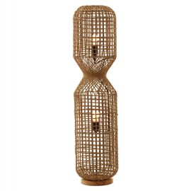 ΦΩΤΙΣΤΙΚΟ ΔΑΠΕΔΟΥ HM4358 ΜΕΤΑΛΛΟ-PAPER ROPE ΣΕ ΚΑΦΕ-2 ΛΑΜΠΕΣ Φ25x102Υεκ. - ΦΩΤΙΣΤΙΚΑ ΔΑΠΕΔΟΥ στο Milonadakis.gr