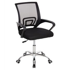 ΚΑΡΕΚΛΑ ΓΡΑΦΕΙΟΥ BRISTONE HM1058.31 ΠΟΔΙ ΧΡΩΜΙΟΥ-ΜΑΥΡΗ 56x53x93Υεκ. - ΚΑΡΕΚΛΕΣ ΓΡΑΦΕΙΟΥ στο Milonadakis.gr