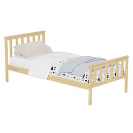 ΚΡΕΒΑΤΙ GIMLY HM675.01 ΜΑΣΙΦ ΞΥΛΟ ΠΕΥΚΟΥ ΣΕ ΦΥΣΙΚΟ ΓΙΑ ΣΤΡΩΜΑ 190x90εκ. - ΚΡΕΒΑΤΙΑ στο Milonadakis.gr