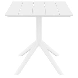 PARIS WHITE 70X70X74εκ. ΤΡΑΠΕΖΙ ΠΟΛ/ΝΙΟΥ - ΤΡΑΠΕΖΙΑ ΕΞ. ΧΩΡΟΥ στο Milonadakis.gr