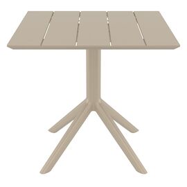 PARIS TAUPE 80X80X74εκ. ΤΡΑΠΕΖΙ ΠΟΛ/ΝΙΟΥ - ΤΡΑΠΕΖΙΑ ΕΞ. ΧΩΡΟΥ στο Milonadakis.gr