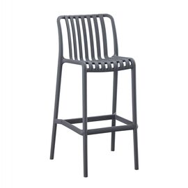 ΣΚΑΜΠΟ BAR ΠΟΛΥΠΡΟΠΥΛΕΝΙΟΥ CONVEE HM6098.03 ΓΚΡΙ 38,5x49,5x102Υεκ. - ΣΚΑΜΠΩ στο Milonadakis.gr