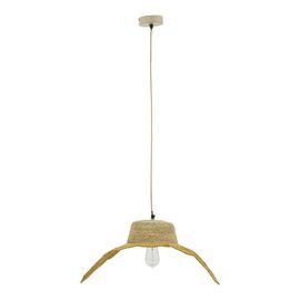 Φωτιστικό οροφής Jarua Inart E27 φυσικό Φ65x110εκ - ΦΩΤΙΣΤΙΚΑ ΟΡΟΦΗΣ στο Milonadakis.gr