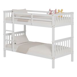 ΚΡΕΒΑΤΙ ΚΟΥΚΕΤΑ ΠΑΙΔΙΚΟ LANTAI HM682.03 ΞΥΛΟ ΠΕΥΚΟΥ ΣΕ ΛΕΥΚΟ- ΣΤΡΩΜΑΤΑ 190x90εκ - ΠΑΙΔΙΚΟ ΔΩΜΑΤΙΟ στο Milonadakis.gr