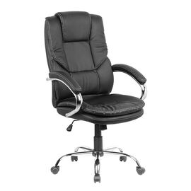 A8990 ΜΑΥΡO PU ΠΟΛΥΘΡΟΝΑ ΓΡΑΦΕΙΟΥ 63.5Χ72.5Χ48-113/58-123εκ. - ΚΑΡΕΚΛΕΣ ΓΡΑΦΕΙΟΥ στο Milonadakis.gr