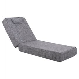 ΜΑΞΙΛΑΡΙ ΞΑΠΛΩΣΤΡΑΣ TEXTILENE SIFNOS ΓΚΡΙ HM11761.10 200(120+80)x70x20Yεκ. - ΜΑΞΙΛΑΡΙΑ στο Milonadakis.gr