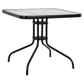 ΤΡΑΠΕΖΙ ΕΞΩΤ.ΧΩΡΟΥ FIGO HM5972.03 ΜΕΤΑΛΛΟ ΜΑΥΡΟ-ΓΥΑΛΙΝΗ ΕΠΙΦΑΝΕΙΑ 80Χ80Χ71Υεκ - ΤΡΑΠΕΖΙΑ ΕΞ. ΧΩΡΟΥ στο Milonadakis.gr