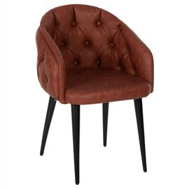 ΠΟΛΥΘΡΟΝΑ LORETTA HM9271.53 ΜΕ ΤΑΜΠΑ ΤΕΧΝΟΔΕΡΜΑ & ΞΥΛΙΝΑ ΜΑΥΡΑ ΠΟΔΙΑ 53x60x82Υεκ. - ΚΑΡΕΚΛΕΣ - ΠΟΛΥΘΡΟΝΕΣ ΕΣ. στο Milonadakis.gr