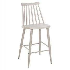 ΣΚΑΜΠΟ ΜΠΑΡ ΜΕΣ. ΥΨΟΥΣ VANESSA HM9300.20 ΠΟΛΥΠΡΟΠΥΛΕΝΙΟ & ΜΕΤΑΛΛΟ-ΓΚΡΙ 45,5x46x97Υεκ - ΣΚΑΜΠΟ ΜΠΑΡ στο Milonadakis.gr