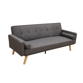 RONY GREY ΥΦΑΣΜΑ ΚΑΝΑΠΕΣ-ΚΡΕΒΑΤΙ 179X80X75εκ. - ΚΑΝΑΠΕΔΕΣ-ΣΑΛΟΝΙΑ στο Milonadakis.gr