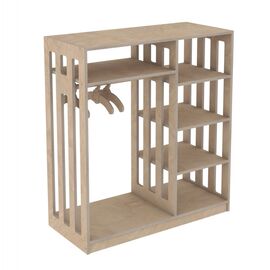 ΚΡΕΜΑΣΤΡΑ ΠΑΙΔΙΚΗ SANI HM18226.03 ΞΥΛΟ ΣΗΜΥΔΑΣ ΣΕ ΦΥΣΙΚΟ ΧΡΩΜΑ 90x40x100Υεκ. - ΠΑΙΔΙΚΟ ΔΩΜΑΤΙΟ στο Milonadakis.gr