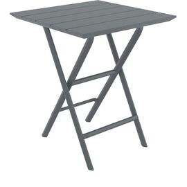 HELEN DARK GREY 60Χ60X74εκ. ΤΡΑΠΕΖΙ ΠΤΥΣ/ΝΟ ΠΟΛ/ΝΙΟΥ - ΤΡΑΠΕΖΙΑ ΕΞ. ΧΩΡΟΥ στο Milonadakis.gr