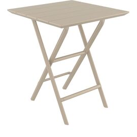 HELEN TAUPE 60Χ60X74εκ. ΤΡΑΠΕΖΙ ΠΤΥΣ/ΝΟ ΠΟΛ/ΝΙΟΥ - ΤΡΑΠΕΖΙΑ ΕΞ. ΧΩΡΟΥ στο Milonadakis.gr