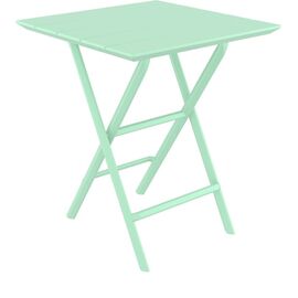 HELEN OPALINE GREEN 60Χ60X74εκ. ΤΡΑΠΕΖΙ ΠΤΥΣ/ΝΟ ΠΟΛ/ΝΙΟΥ - ΤΡΑΠΕΖΙΑ ΕΞ. ΧΩΡΟΥ στο Milonadakis.gr