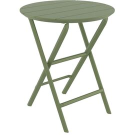 HELEN OLIVE GREEN Φ60X74εκ. ΤΡΑΠΕΖΙ ΠΤΥΣ/ΝΟ ΠΟΛ/ΝΙΟΥ - ΤΡΑΠΕΖΙΑ ΕΞ. ΧΩΡΟΥ στο Milonadakis.gr