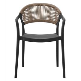 ΠΟΛΥΘΡΟΝΑ ΠΟΛΥΠΡΟΠΥΛΕΝΙΟΥ EVA HM6155.02 ΜΑΥΡΗ ΜΕ ΜΠΕΖ ΣΧΟΙΝΙ 56,5x53x80Υεκ. - ΚΑΡΕΚΛΕΣ - ΠΟΛΥΘΡΟΝΕΣ στο Milonadakis.gr