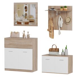 ΣΕΤ ΕΙΣΟΔΟΥ 4ΤΜΧ DIONNE HM21057 ΜΕΛΑΜΙΝΗ ΣΕ ΣΟΝΑΜΑ-ΛΕΥΚΟ - ΕΠΙΠΛΑ ΕΙΣΟΔΟΥ στο Milonadakis.gr