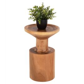 ΤΡΑΠΕΖΙ ΒΟΗΘΗΤΙΚΟ BERMAL HM9889 ΜΑΣΙΦ ΞΥΛΟ SUAR ΣΕ ΦΥΣΙΚΟ Φ30x46Υεκ. - ΒΟΗΘΗΤΙΚΑ ΤΡΑΠΕΖΑΚΙΑ στο Milonadakis.gr