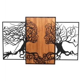 ΔΙΑΚΟΣΜΗΤΙΚΟ ΤΟΙΧΟΥ ILLUSION HM4654 ΦΥΛΛΑ ΜΕΤΑΛΛΟΥ-ΞΥΛΟ 125,5x3x79Υεκ. - ΔΙΑΚΟΣΜΗΤΙΚΑ ΤΟΙΧΟΥ στο Milonadakis.gr