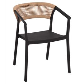 ΠΟΛΥΘΡΟΝΑ ΠΟΛΥΠΡΟΠΥΛΕΝΙΟΥ BOGI HM6240.02 ΜΑΥΡΗ ΜΕ ΜΠΕΖ ΣΧΟΙΝΙ 54x53x75Υεκ. - ΚΑΡΕΚΛΕΣ - ΠΟΛΥΘΡΟΝΕΣ στο Milonadakis.gr