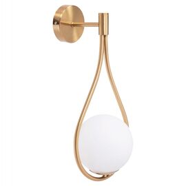 ΑΠΛΙΚΑ ΤΟΙΧΟΥ BAIS HM4472 ΧΡΥΣΟ ΜΕ ΓΥΑΛΙΝΟ ΓΛΟΜΠΟ [Ε27] 21x21x44Υεκ. - ΑΠΛΙΚΕΣ ΤΟΙΧΟΥ στο Milonadakis.gr