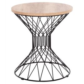 ΒΟΗΘΗΤΙΚΟ ΤΡΑΠΕΖΙ ΣΑΛΟΝΙΟΥ KEON HM18038.03 MDF TOP ΣΕ ΣΟΝΑΜΑ-ΜΕΤΑΛΛΟ Φ45x50Υεκ. - ΒΟΗΘΗΤΙΚΑ ΤΡΑΠΕΖΑΚΙΑ στο Milonadakis.gr