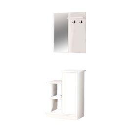 Έπιπλο εισόδου Wizbo pakoworld μελαμίνης λευκό 61x37x82.5εκ - ΕΠΙΠΛΑ ΕΙΣΟΔΟΥ στο Milonadakis.gr