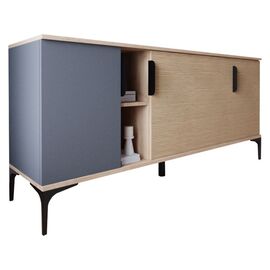 Μπουφές Tajesy pakoworld μελαμίνης ανθρακί-oak 180x40x78εκ - ΜΠΟΥΦΕΔΕΣ-ΚΟΝΣΟΛΕΣ στο Milonadakis.gr