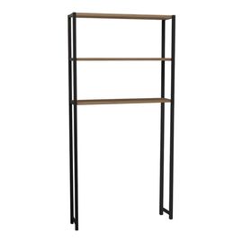 Έπιπλο πλυντηρίου Bothy pakoworld oak-μαύρο μελαμίνης 70x21x150εκ - ΟΡΓΑΝΩΣΗ ΣΠΙΤΙΟΥ στο Milonadakis.gr