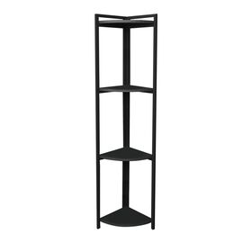 Επιδαπέδια γωνιακή ραφιέρα Byrk pakoworld ανθρακί μελαμίνης 30x30x160εκ - ΟΡΓΑΝΩΣΗ ΣΠΙΤΙΟΥ στο Milonadakis.gr